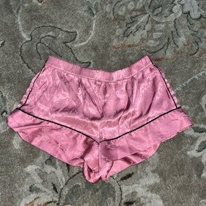 Victoria Secret Velvet Pink Pajama Shorts